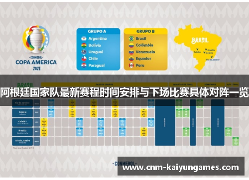 阿根廷国家队最新赛程时间安排与下场比赛具体对阵一览
